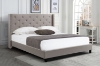 Picture of ELY Linen Upholstered Bed Frame - Queen Size