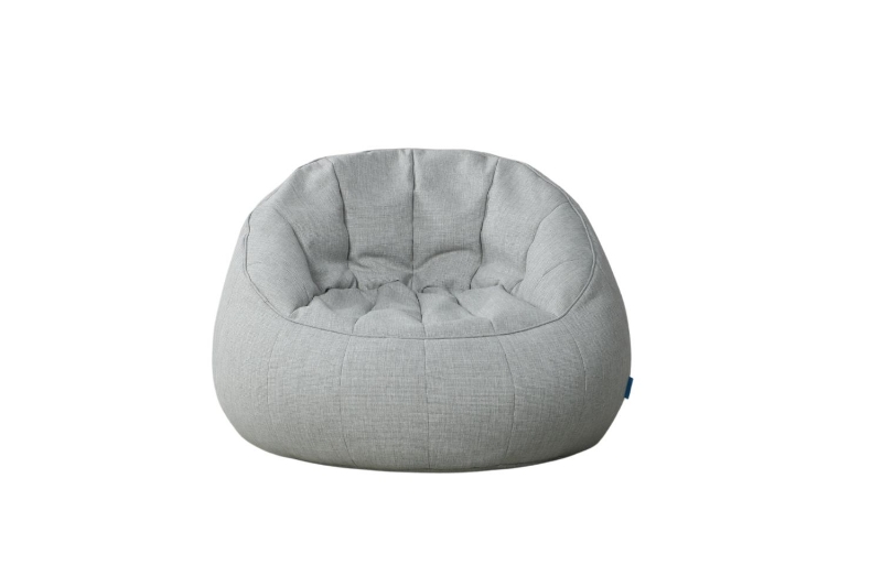 Picture of MELLOWMAT Outdoor Bean Bag Boucle Sofa Lounger XL (Grey) - with Filler	