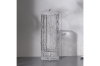 Picture of GLACIER-SHAPED Glass Vase (Smoke Grey) -  Short