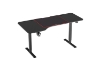 Picture of MATRIX Electric Height Adjustable Straight Desk with Jumbo Mousepad - 47"