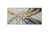 Picture of H78 23.6"x47" Golden Frame Hand Oil Painting Canvas Wall Art