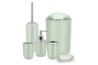 Picture of HOUSEHOLD Bathroom Accessories (Green) -  6-Piece Set