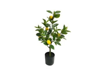 Picture of LEMON TREE 23.6" Tall Artificial Plant with Pot 