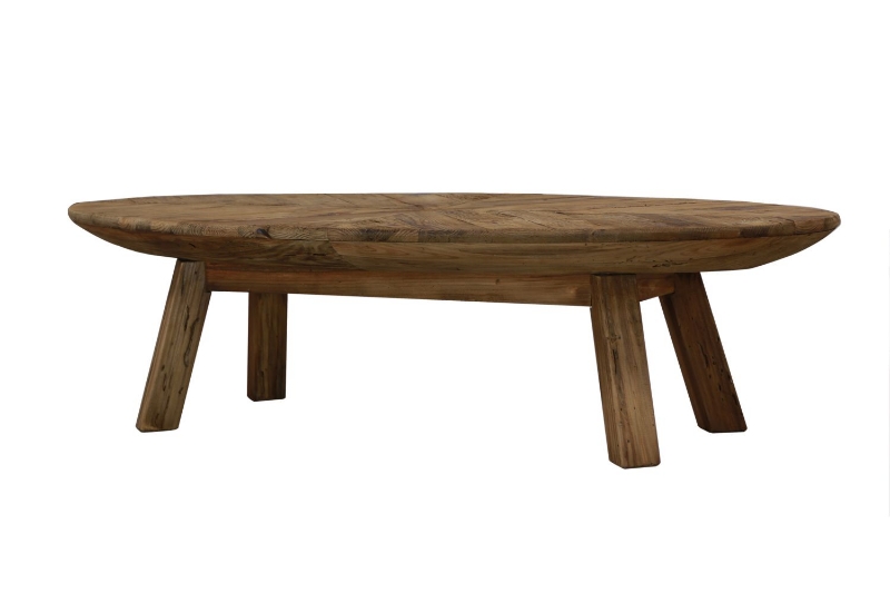 Picture of TRAVER 100% Reclaimed Pine Wood Coffee Table (54.7" x 23.2")