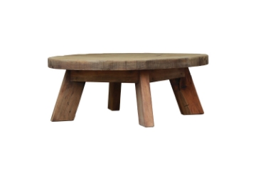 Picture of TRAVER 100% Reclaimed Pine Wood D35.5" Round Coffee Table