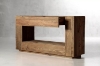 Picture of HOMER 100% Reclaimed Pine Wood Cuboid Console Table (55" x 30")