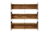 Picture of ELMORE Reclaimed Pine Wood Large Iron Shelf (71" x 75")