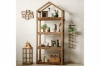 Picture of ELMORE 100% Reclaimed Pine Wood Scandi 4-Tier Shelf (78.3" x 33.4")