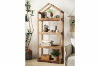 Picture of ELMORE 100% Reclaimed Pine Wood Scandi 4-Tier Shelf (78.3" x 33.4")