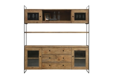 Picture of ELMORE Reclaimed Pine Wood Large Buffet (74.8" x 70.8")