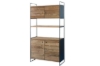 Picture of ELMORE Reclaimed Pine Wood Cabinet Shelf/Display Cabinet (39" x 75")