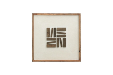 Picture of DD8581 Solid Reclaimed Wood Wall Art (24.4" x 24.4")