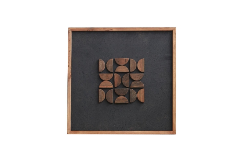 Picture of DD85841 Solid Reclaimed Wood Wall Art (24.4" x 24.4")
