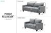 Picture of LANCASTER  Fabric Sofa Range (Grey)