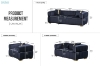 Picture of VEGAS Chesterfield Velvet Sofa Range (Black)