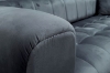Picture of VEGAS Chesterfield Velvet Sofa Range (Grey)