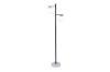 Picture of FLOOR LAMP 536 with White Round Glass Shades