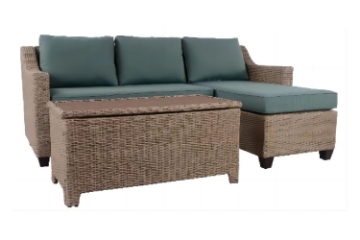 Picture of PACHA Outdoor Corner Sofa Set with Coffee Table