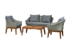 Picture of SALEM Acacia Wicker Outdoor Sofa Set