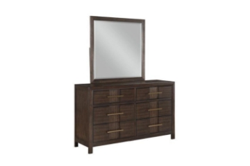 Picture of HOPKINS 6-Drawer Dresser with Mirror