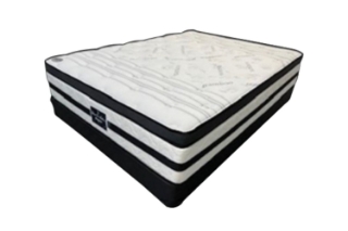 Picture of ELEGANT Latex Euro Top + Bamboo Tick Fabric 3-Zone Mattress - Eastern King