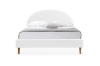 Picture of HOFFMAN Fabric Queen Bed Frame (Off White)