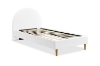 Picture of HOFFMAN Fabric Queen Bed Frame (Off White)