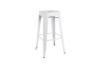 Picture of TOLIX Replica Counter Height Stool (White) -H25.5"