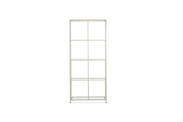 Picture of STARK Steel Frame 70.8"x31.4" Glass Display Shelf (Cream)
