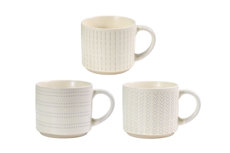 Picture of 323-012 Various Pattern Ceramic Mug (400ml)