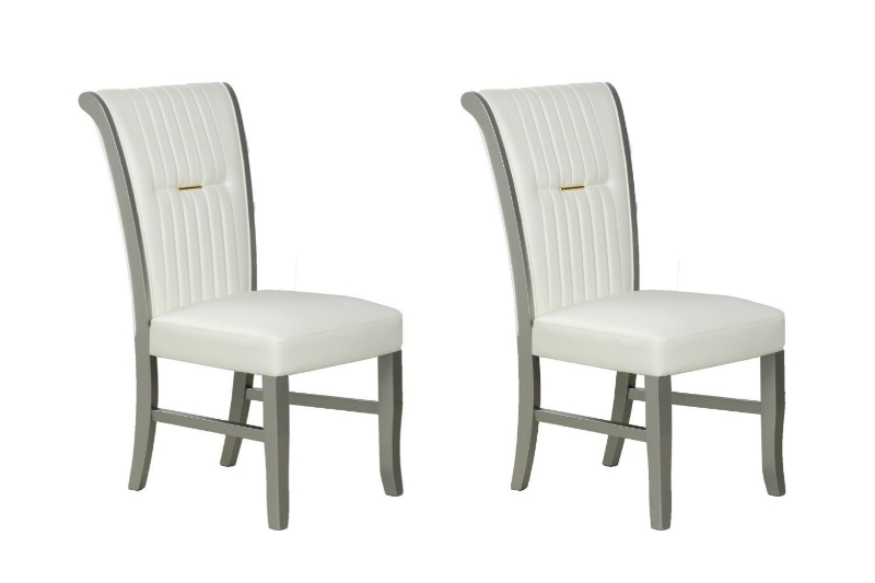 SEAPORT Dining Chair Champagne 2PC in 1 Carton