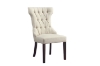 Picture of ARLETTE Button-Tufted Linen Wingback Dining Chair (Cream White) - 2PC in 1 Carton