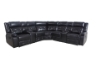 Picture of COBALT Reclining Sectional Sofa (Black) - Manual Recliner