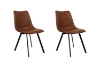 Picture of WESTIN PU Leather Dining Chair (Brown) - 2PC in 1 Carton