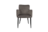 Picture of MILLY Velvet Armchair (Gray) - 【Pack of 2】