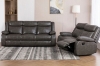 Picture of CARELLI Air Leather Reclining Sofa Range - Loveseat + Sofa Set
