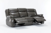 Picture of CARELLI Air Leather Reclining Sofa Range - Loveseat + Sofa Set