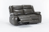 Picture of CARELLI Air Leather Reclining Sofa Range - Loveseat + Sofa Set