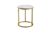 Picture of AYDAN Dia19.7'' Marble Top Side Table (Golden)