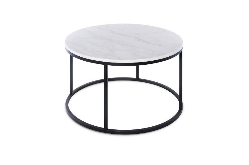 Picture of AYDAN D33.5'' Marble Top Coffee Table/Side Table