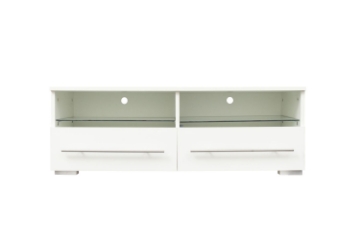 Picture of ONEL 39.3" TV Stand with LED Lighting (White)