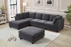 Picture of LIBERTY Premium Sectional Sofa (Dark Grey) - Chaise Facing Right without Ottoman	