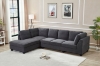 Picture of LIBERTY Premium Sectional Sofa (Dark Grey) - Chaise Facing Right without Ottoman	