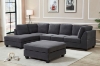 Picture of LIBERTY Premium Sectional Sofa (Dark Grey) - Chaise Facing Left without Ottoman