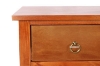 Picture of METRO Solid Pine Wood 1-Drawer Nightstand (Caramel)