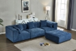 Picture of BARI Memory Foam Fabric Modular Sofa