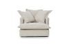 Picture of SPENCER Feather-Filled Fabric Armchair 