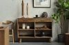 Picture of HOMER 100% Reclaimed Pine Wood 2-Drawer Console with Shelves