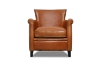 Picture of ALANA 100% Genuine Silky Aniline Leather Club Chair/Sofa Chair