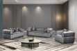 Picture of VEGAS Chesterfield Velvet Sofa Range (Grey)